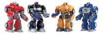 Comprar Robot Camina Con Luz Transformer Con Arma 18cm Mecanizado