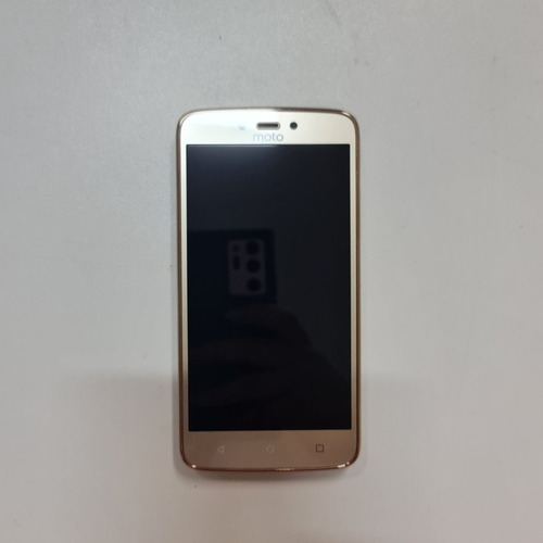 Imagem 1 de 9 de  Moto C Plus Dual Sim 16 Gb Ouro-fino 1 Gb Ram
