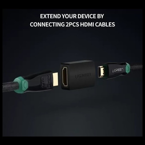 Imagen 5 de 8 de Ugreen Adaptador / Union / Conector Hdmi Hembra A Hembra 4k