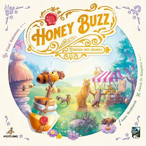 Honey Buzz Juego De Mesa En Español Abejas