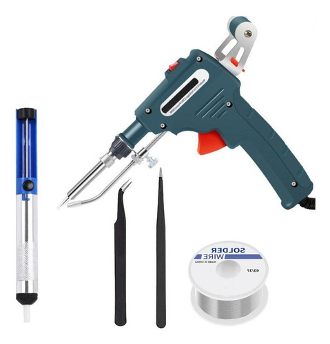 Z Pistola De Mano Kit Prof Solder, 60 W, Con Ventosa De