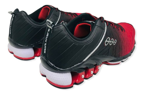 Imagem 4 de 6 de Tênis Masculino Black Free Evolution 21300111 - Vermelho