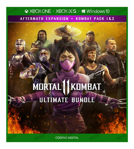 Mortal Kombat 11 Ultimate Add-on Bdl Dlc Xb1/xbs X|s - Cód