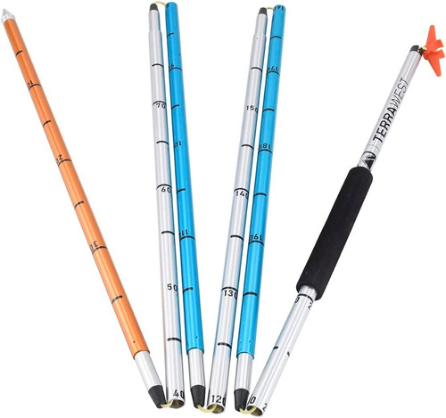 Imagen 1 de 4 de Sonda Para Rescate Avalancha Nieve Terrawest Snowboard Ski