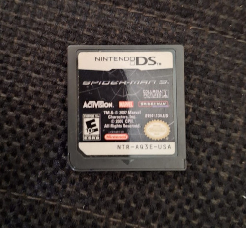 Spiderman 3 - Original - Nintendo Ds 2ds 3ds