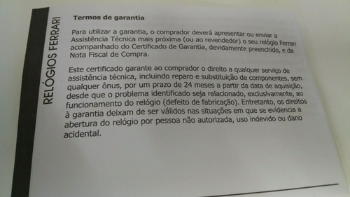 Relógio Ferrari Masculino Original Barato Lançamento