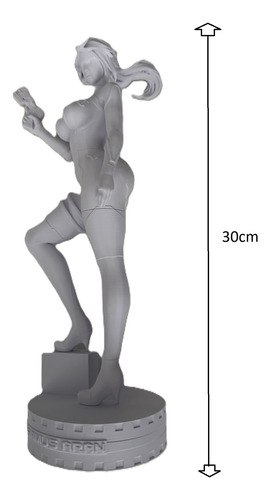 Boneco Impressão 3d Samus Super Metroid Pla 30cm Para Pintar