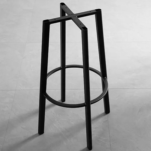 Banco Taburete De Bar Elipse Industrial Asiento De Madera