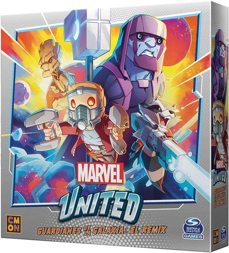 Juego De Mesa Marvel United : Guardianes De La Galaxia