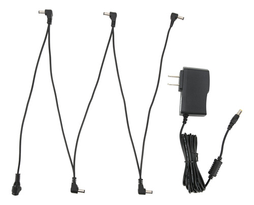 Adaptador De Corriente Alterna, 9 V, Plástico, Multiefectos,