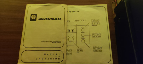 Sintoamplificador Stereo Valvular Audinac As-300 Unico Raro (Usado)