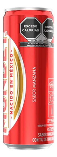 Pack de 6 Refrescos Sabor Manzana 355ml Sidral Munde