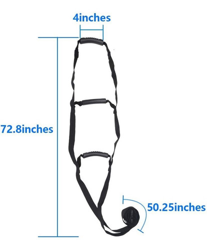 Hnyg - Escalera De Cuerda Para Cama Con Asas De Ayuda Para E