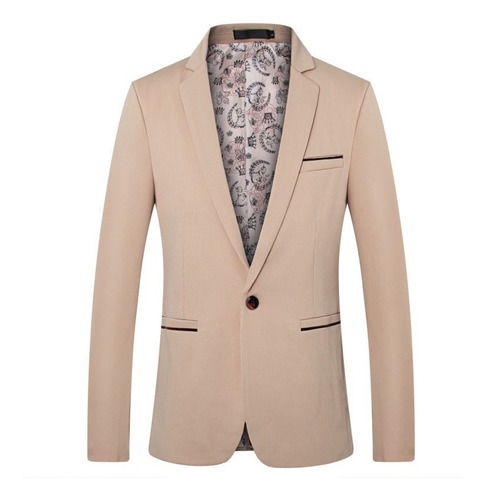 Blazer Con Forro Premium De Corte Entallado Ropa Formal