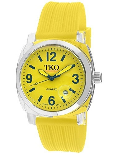 Reloj Tko Para Mujer Tk558-aa, Pulso De Goma Color