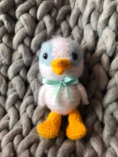 31 Minutos Pato Tengo Miedo Crochet 20cm