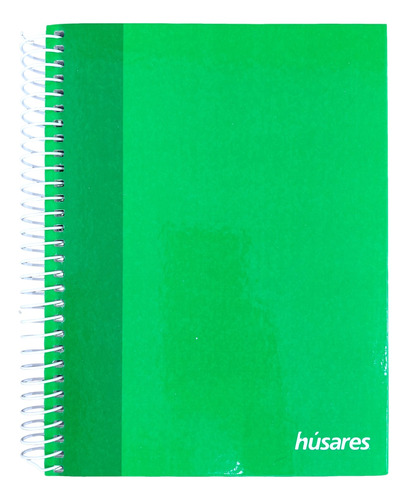 Cuaderno Espiral A5 Tapa Dura Husares 120 Hojas Cuadriculado