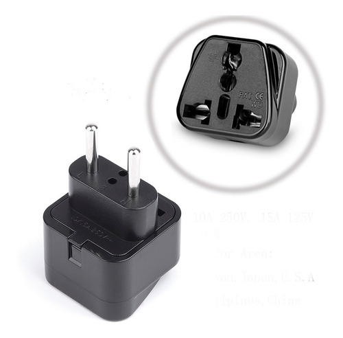 10 X Adaptador Universal 10a Padrão Novo P/ Antigo #