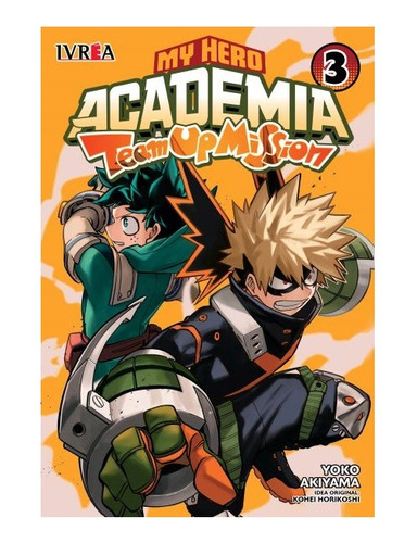 Manga My Hero Academia Team Up Mission Tomo 03 - Argentina