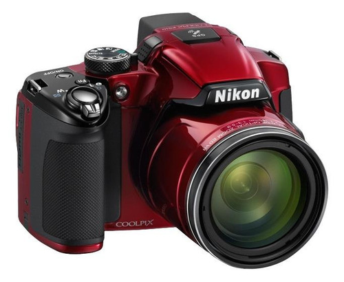 Nikon Coolpix P510 compacta avanzada color rojo