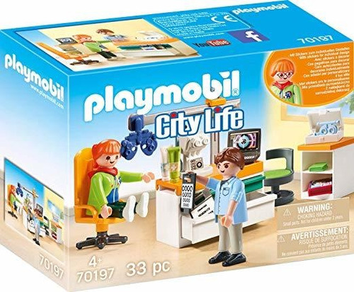 Playmobil 70197 Papel Toy City Life Juego Multicolor Un Tama