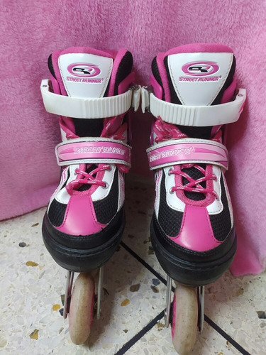 Imagen 4 de 4 de Patines Niñas Usados Ajustables Buen Estado
