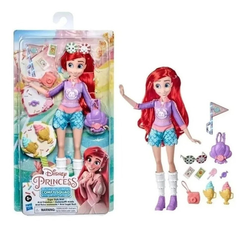 Muñeca Ariel Dulce Vestimenta Sugar Rush Disney Princess