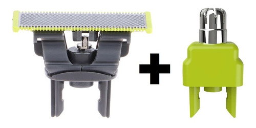 Combo Repuesto Para Oneblade Phillips + Cortador De Nariz Rz