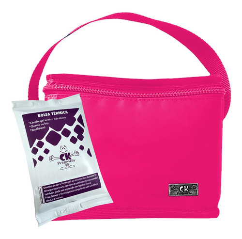 Bolsa Termica Para Transporte De Insulina E Medicamentos Cor Rosa