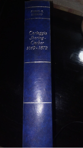 Carteggio Jhering - Berber (1849 - 1872)