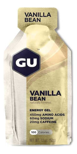 Suplemento Deportivo Gel Energético Gu Energy Vanilla Bean