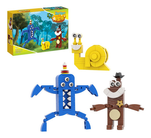 Juego De Bloques De Construcción 3 En 1 Banban 2 Monstruos