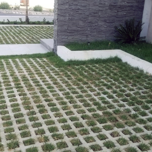 Molde Adoquín Para Fabricar Grillas Para Césped De Hormigón
