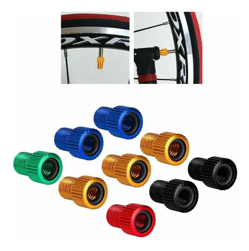 comprar 2 Adaptadores De Valvula Presta A Schrader Bicicleta Fixie