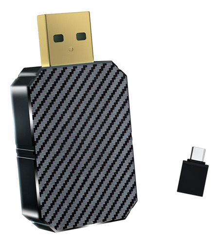 Adaptador De Medios De Automóvil Adaptador Auto Connect Oro