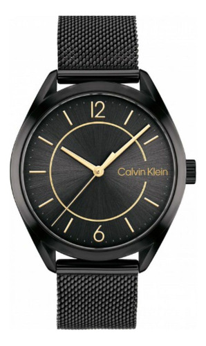 Reloj Para Mujer Calvin Klein Entice 25200194 Negro