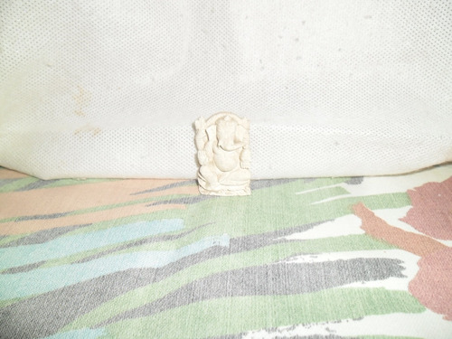 Ganesha Miniatura Piedra Tallada 5cm India Yoga Hindu Tantra