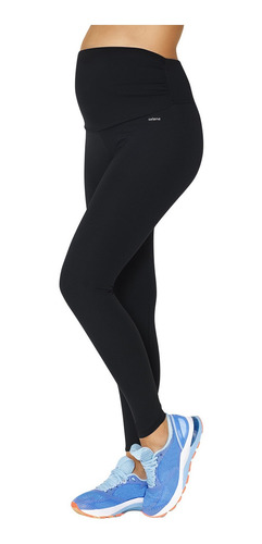 Calça Legging Lycra Sustentação Gestante Maternidade Selene