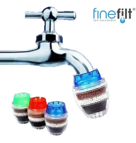 Paquete de 3 filtros de montaje en grifo, filtro de agua del grifo,  purificador de agua para grifo, cocina, baño, filtro de fregadero,  filtración