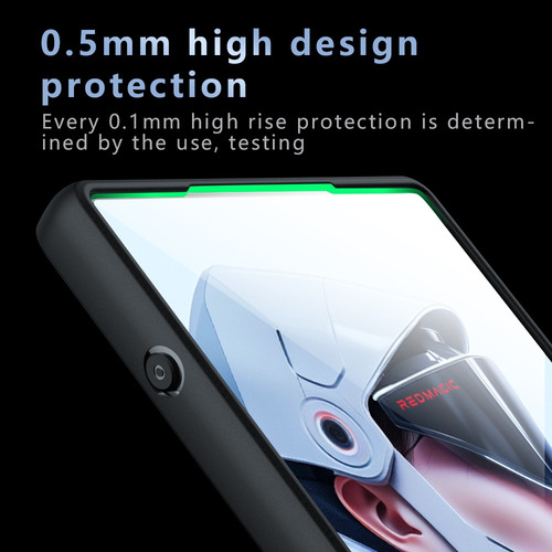 Funda Transparente Para Zte Nubia Redmagic 10 Air 10 Pro+ / 10 Pro / 9 Pro + 2 Micas De Pantalla