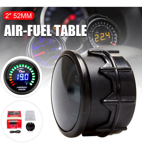 S Medidor Dragon Gauge Air Fuel Afr Con Pantalla Led De 2