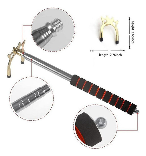 Billar Pool Accessory Palo Of 1 Varilla 3 Cabezas