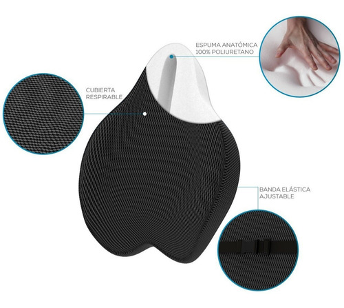 Cojin Almohadon Anatomico Postural Lumbar Theractive
