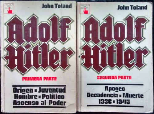 Adolf Hitler / John Toland 2 Tomos (completo)