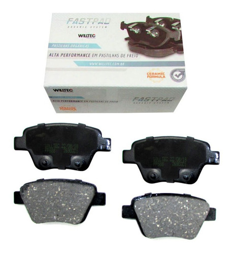 Pastilha Freio Traseira Ceramica Vw Jetta Golf New Beetle A3