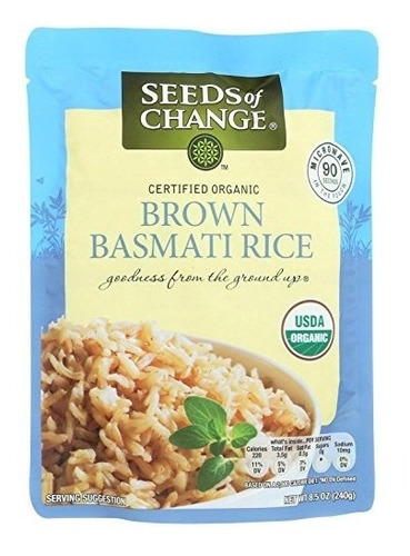 Semillas De Cambio Arroz Basmati Brown, 8,5 Oz