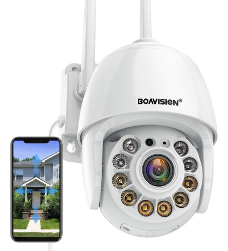 Cámara De Seguridad, Boavision 1080p Hd Wifi Interiorexterio