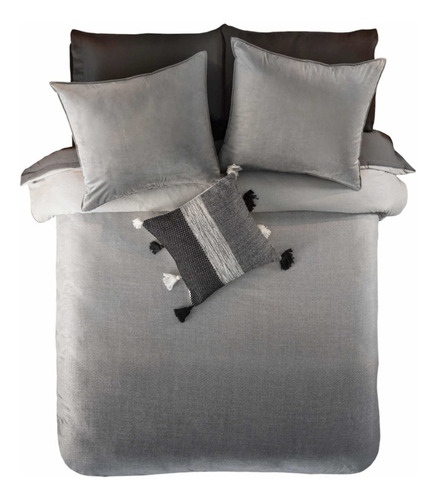 Funda De Duvet Kingsize Londres Gris / Negro Vianney