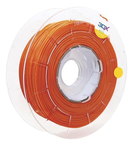 Imagem 1 de 4 de Filamento Pla 1,75 Mm | 500g | Laranja