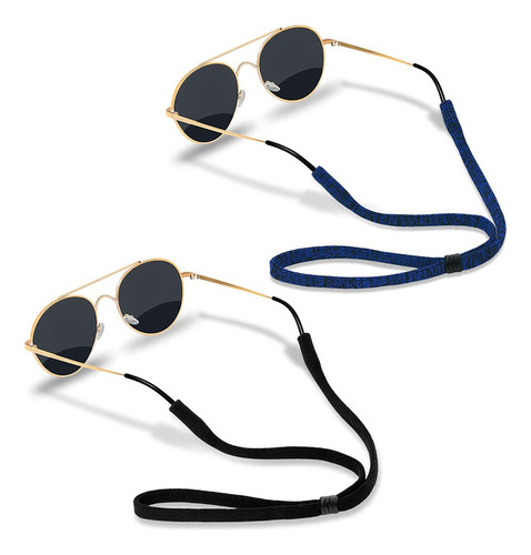 Half Crescen Correa Para Gafas (paquete De 2) Correa Deporti